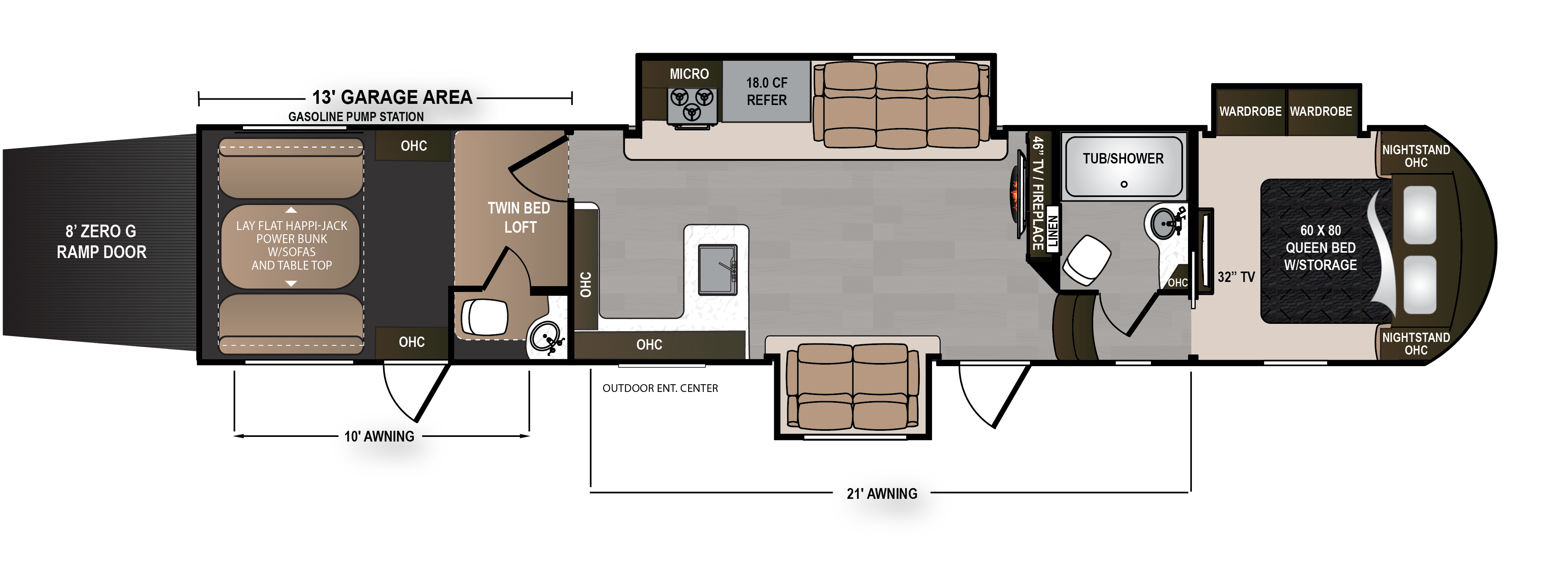 Voltage 5Th Wheel Floor Plans Floorplans click