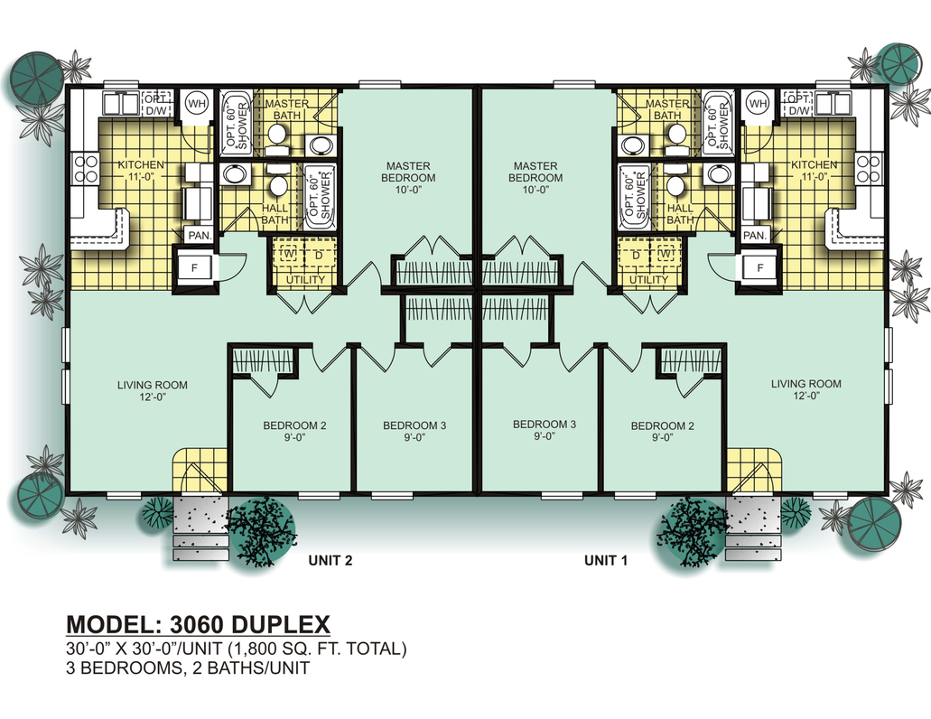 Floor Plans Modular Duplex Homes Modern House Modern House