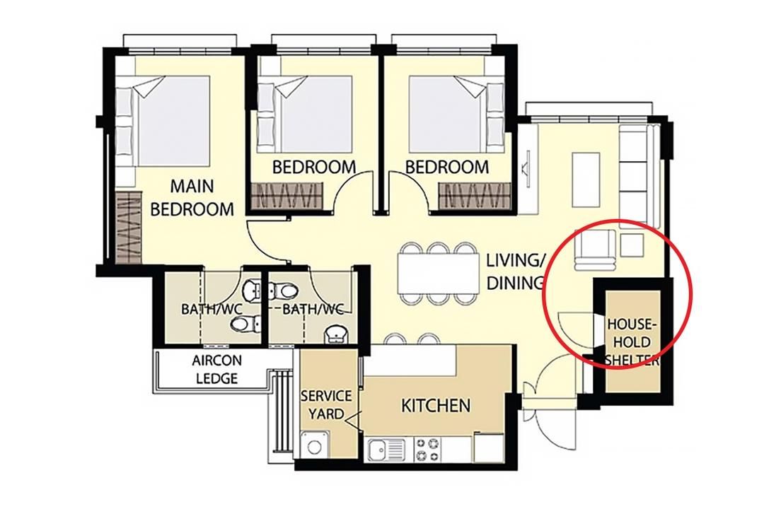 Ideas for Common 3, 4 & 5room BTO Layouts (with Examples