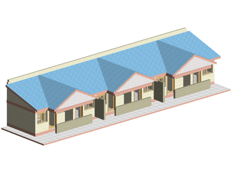 Building plan Bedsitter with verandahs Smart HomePlans