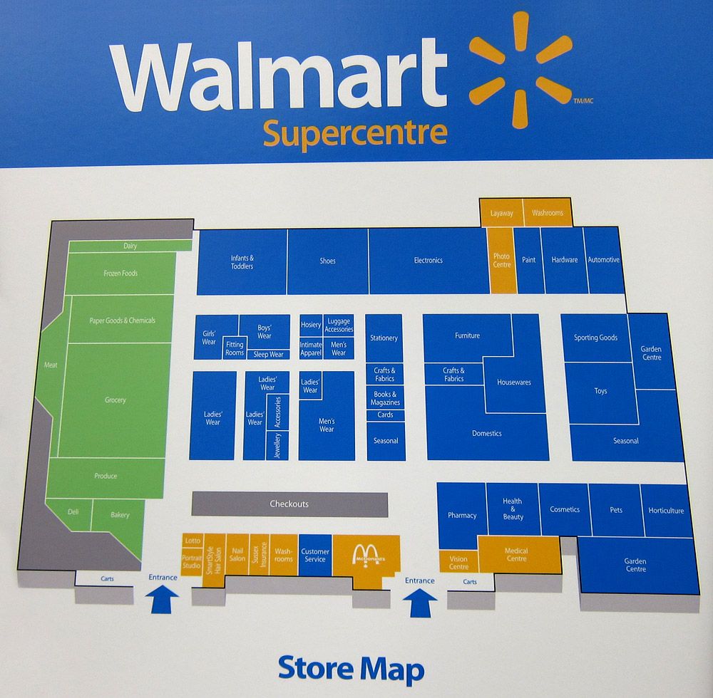 map of walmart Consumers do not subscribe to TechCrunch