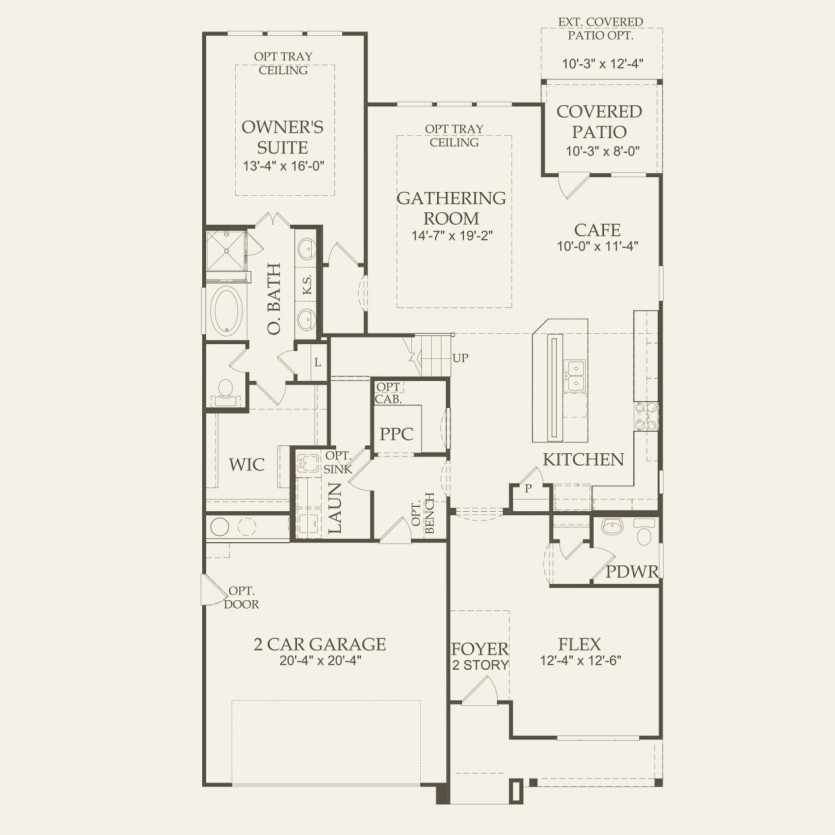 New Home Plans Caldwell by Pulte Homes New Homes Guide