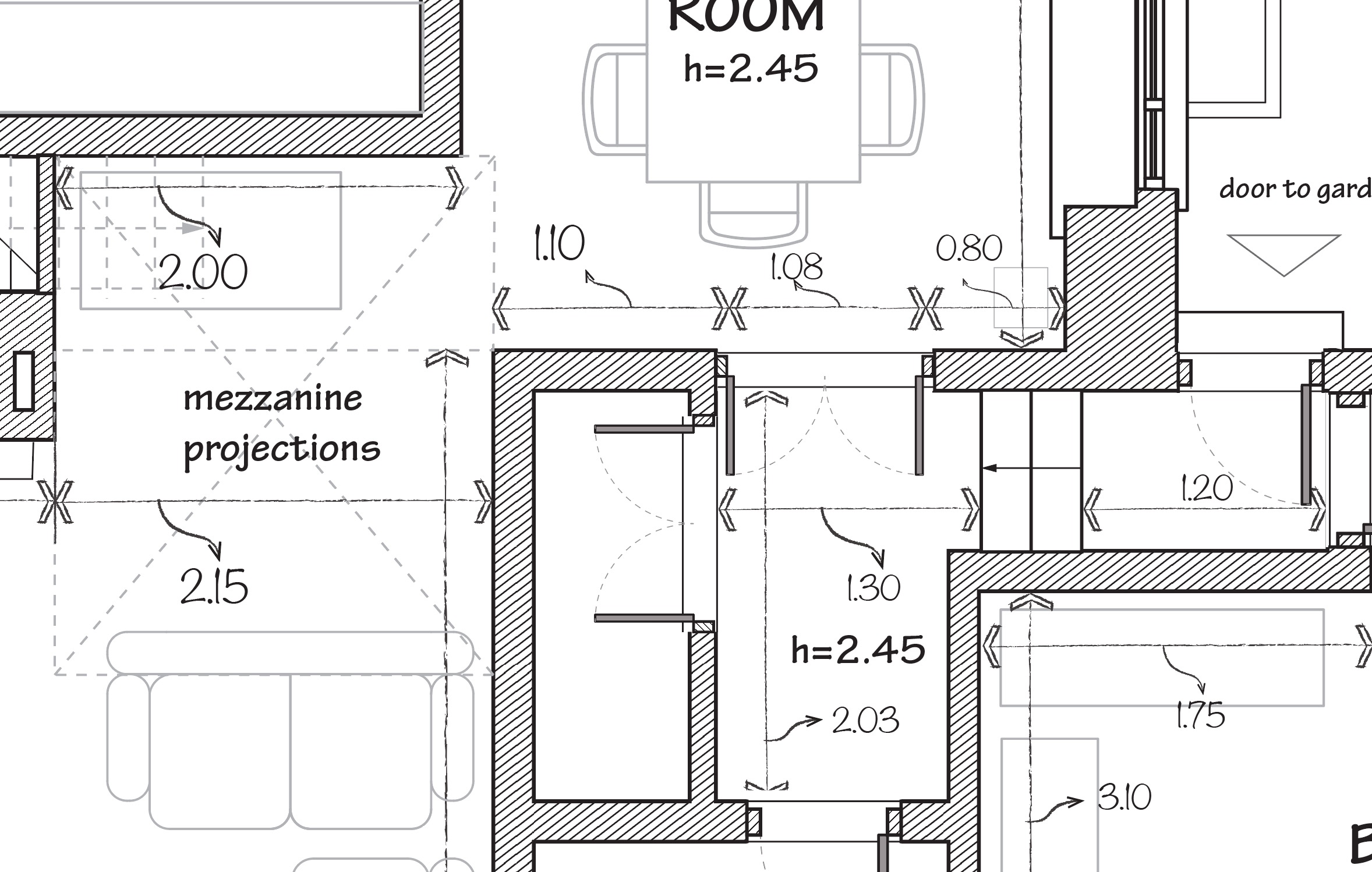 Solved Dimension tool for architecture floor plan in Illu