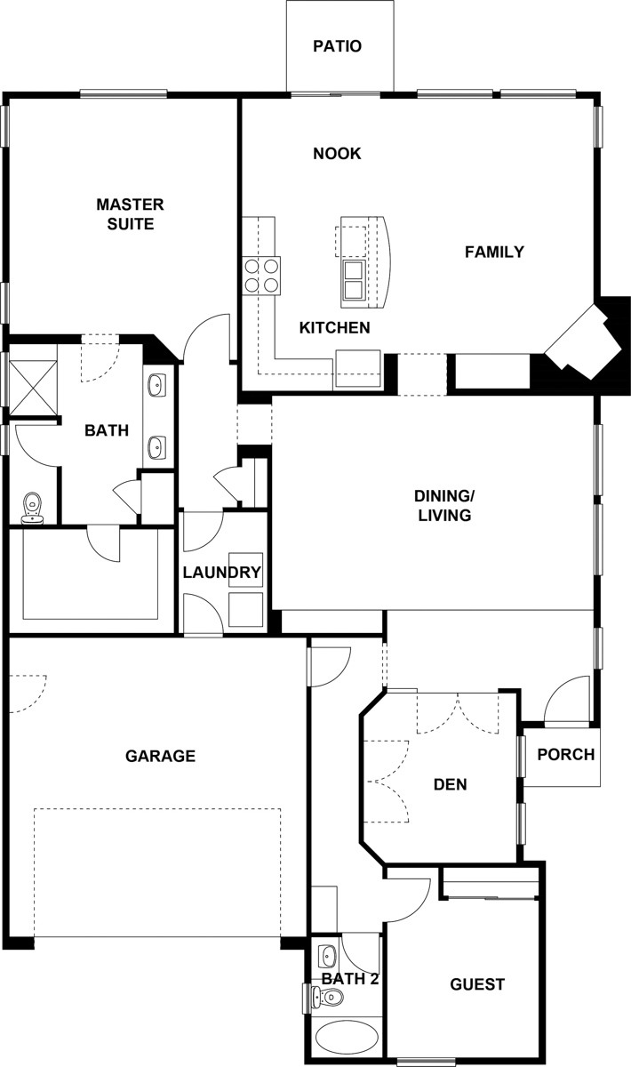 Vancouver Floorplan 1925 Sq. Ft Trilogy at Redmond