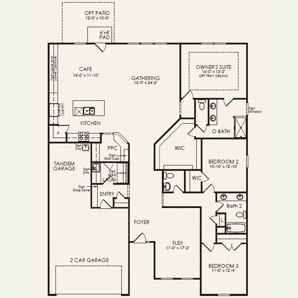 Pulte Homes Amberwood Floor Plan floorplans.click