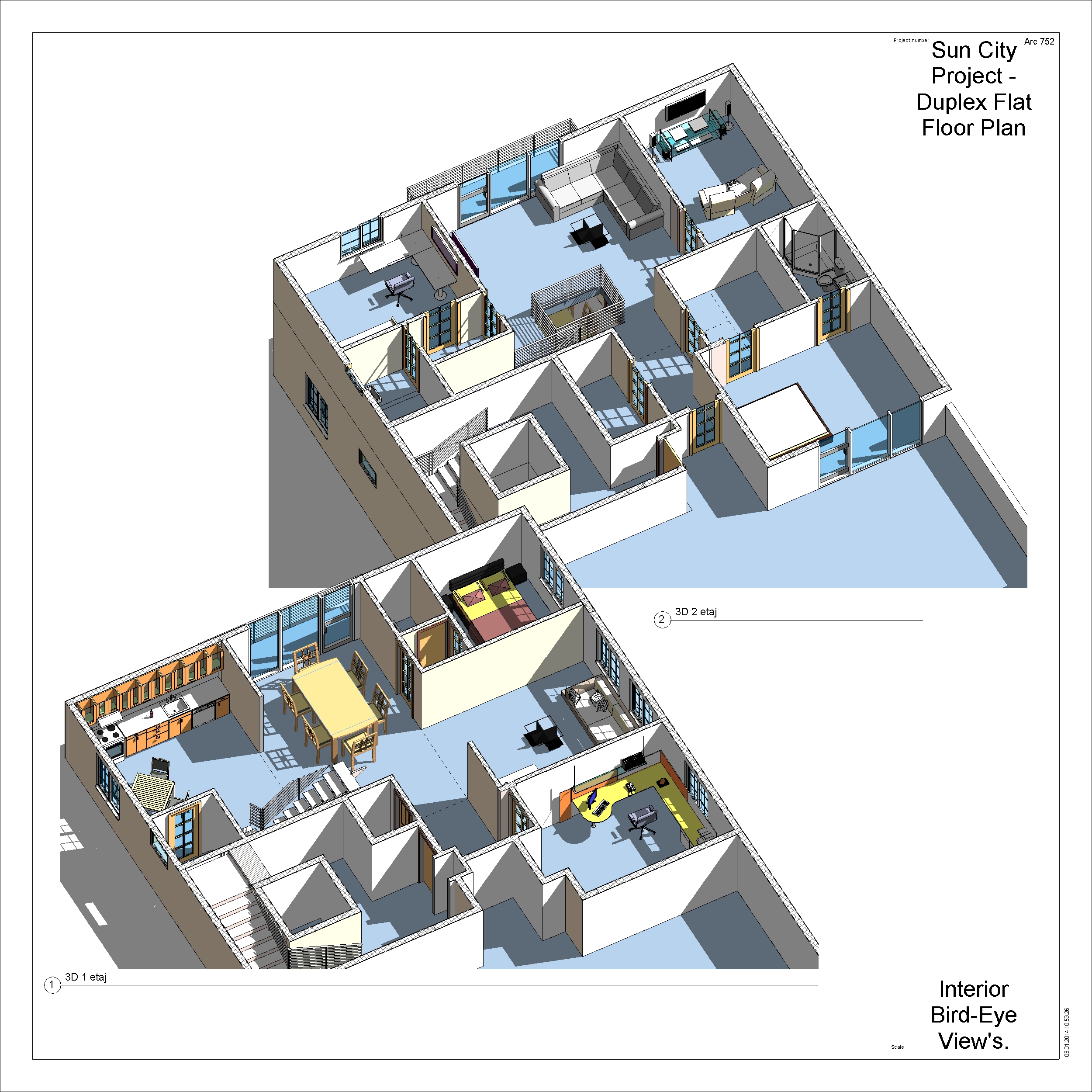 Residential Building Design Designed by Anatolie Gordeev