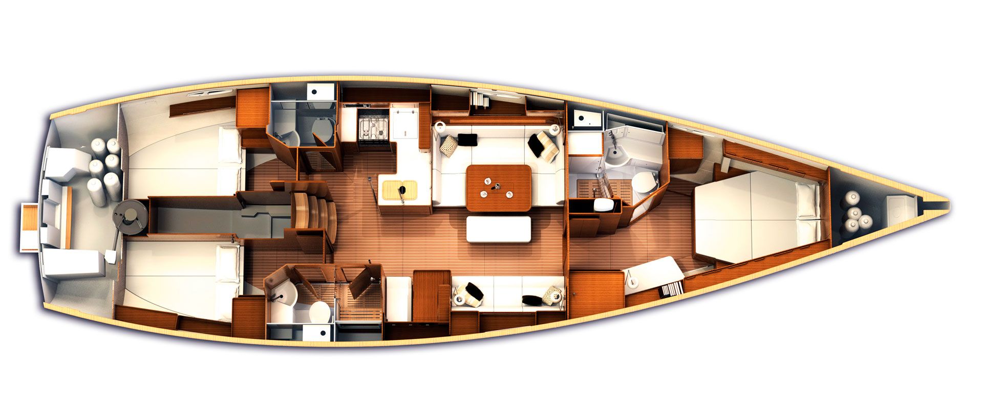 50 foot sailboat Google Search Sailboat interior