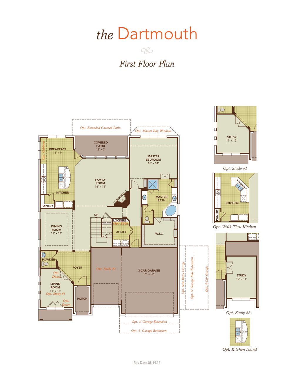 Dartmouth Home Plan by Gehan Homes in Trinity FallsRiver