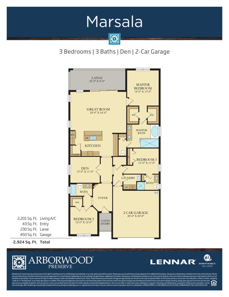 Marsala by Lennar Homes Arborwood Preserve