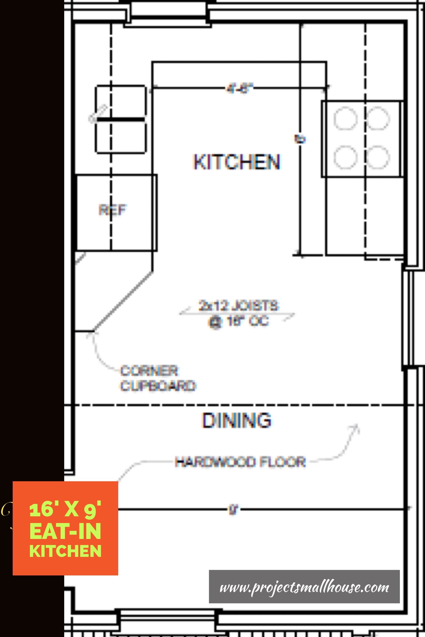 Project Small House Kitchen Floor Plan Virginia