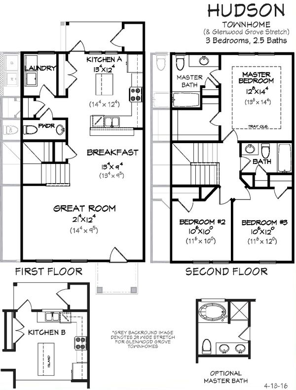 Hudson Home Plan by Landmark 24 Homes in All Landmark 24