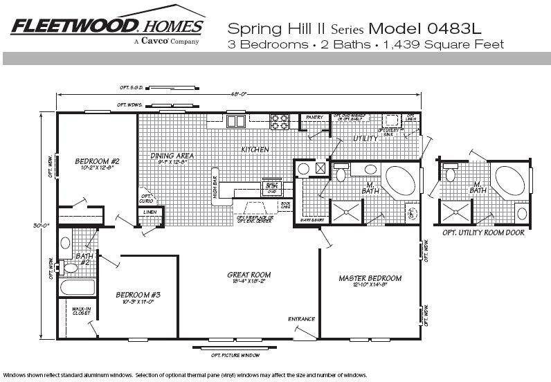 New 1997 Fleetwood Mobile Home Floor Plan New Home Plans
