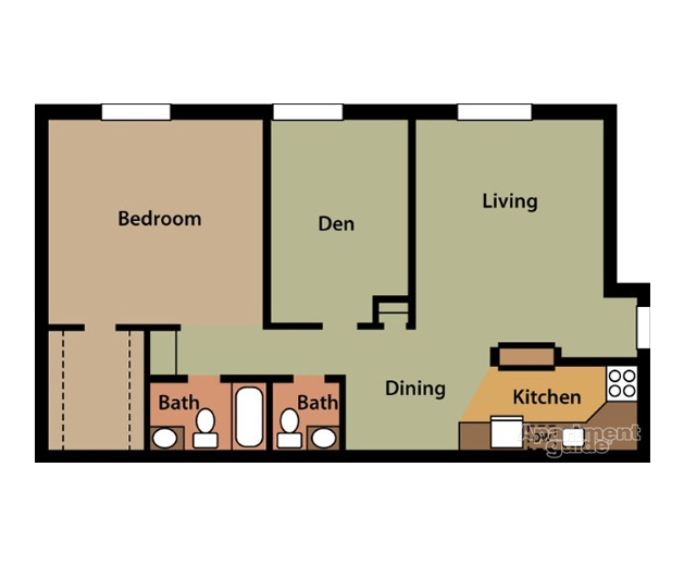 Floor Plans Willow Run Apartments