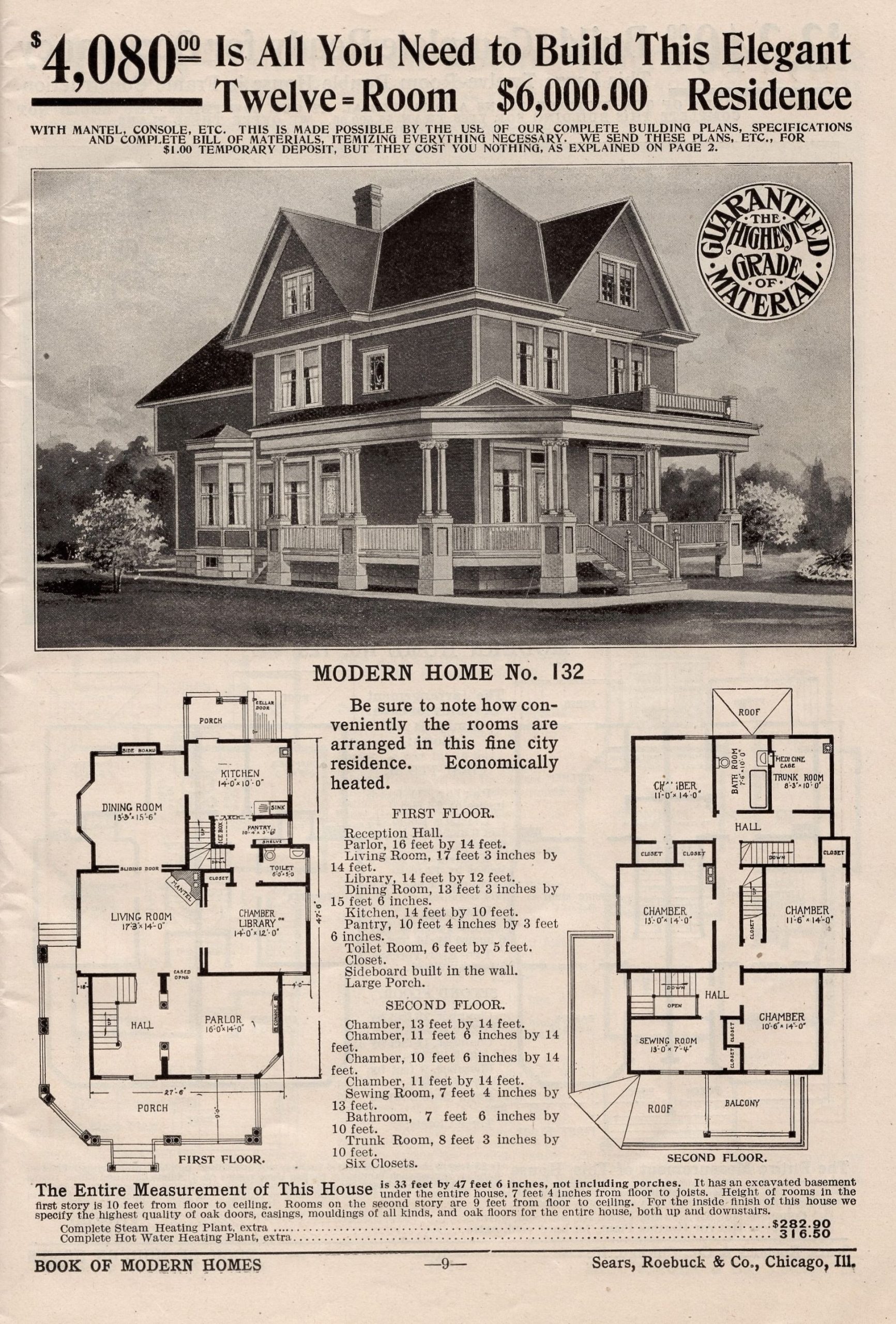 Sears Catalog Floor Plans