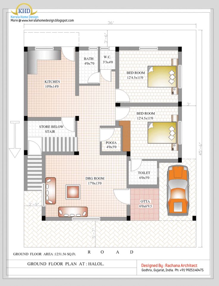 Duplex House Plan And Elevation Sq Inspirations Also 3bhk