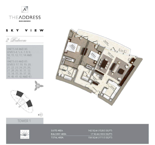 Emaar Address Sky View Residences at Downtown