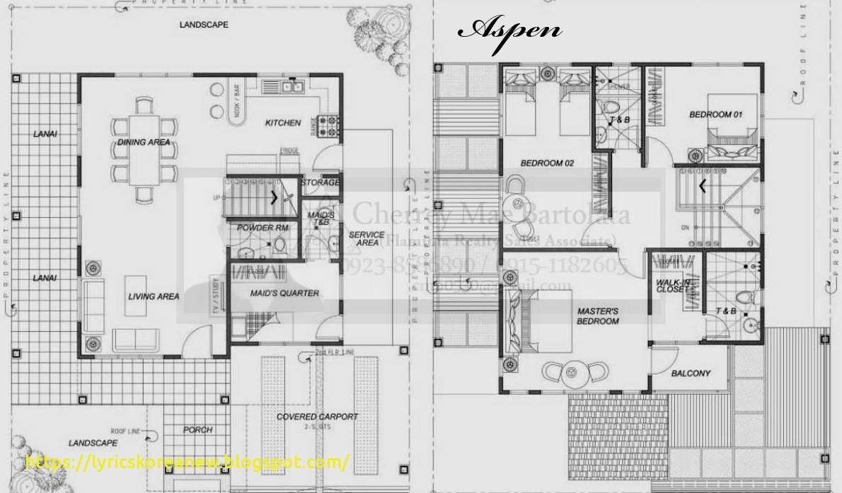 Two Storey Residential House Floor Plan Philippines F Vrogue Co