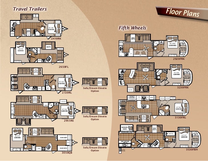 2011 Dutchmen Komfort Fifth Wheels and Travel Trailers