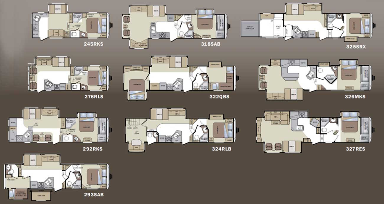 2006 Keystone Cougar Floor Plans Flooring Ideas and