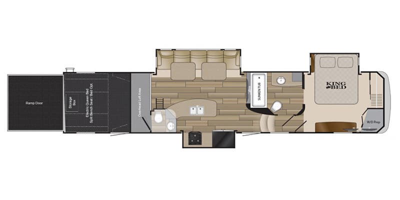 Full Specs for 2015 Heartland Cyclone CY 4100 KING RVs