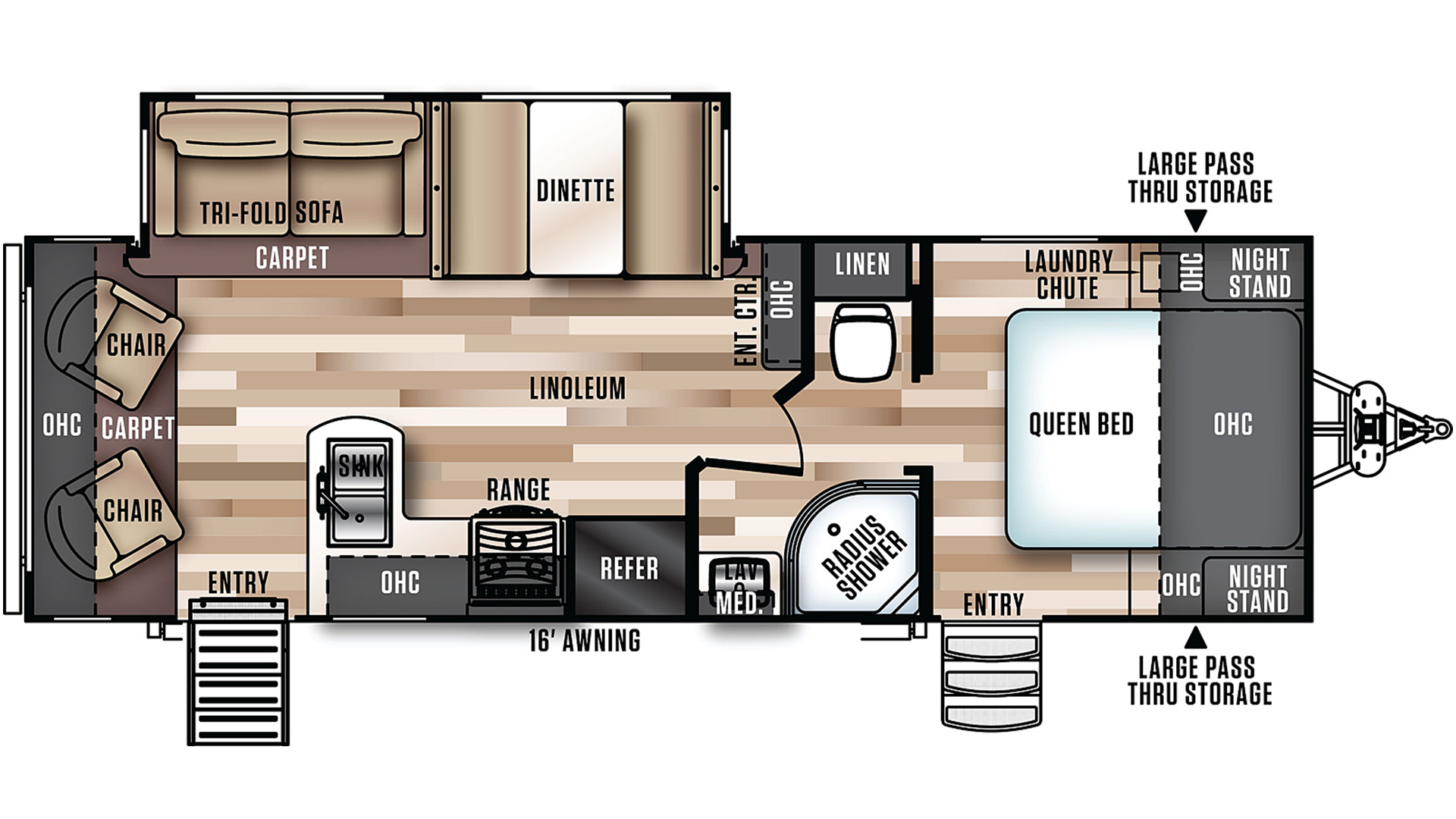 26 Travel Trailer Floor Plans Floorplans click