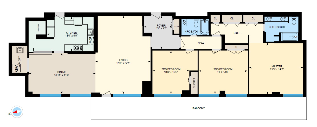 Rosedale 21 Dale 3 Bedroom Floor Plans