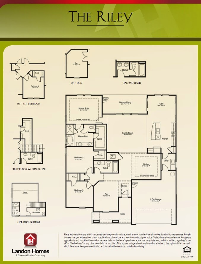 Landon Homes Featuring the 'The Riley' Floorplan, St