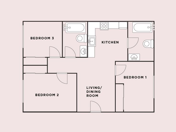 How to Calculate and Split Rent Apartment floor plans