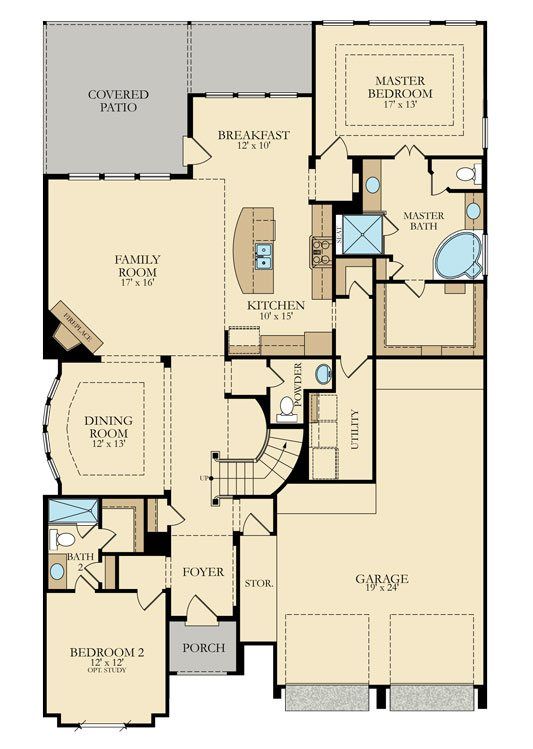 Summerhill 4682 House floor plans, New house plans, New