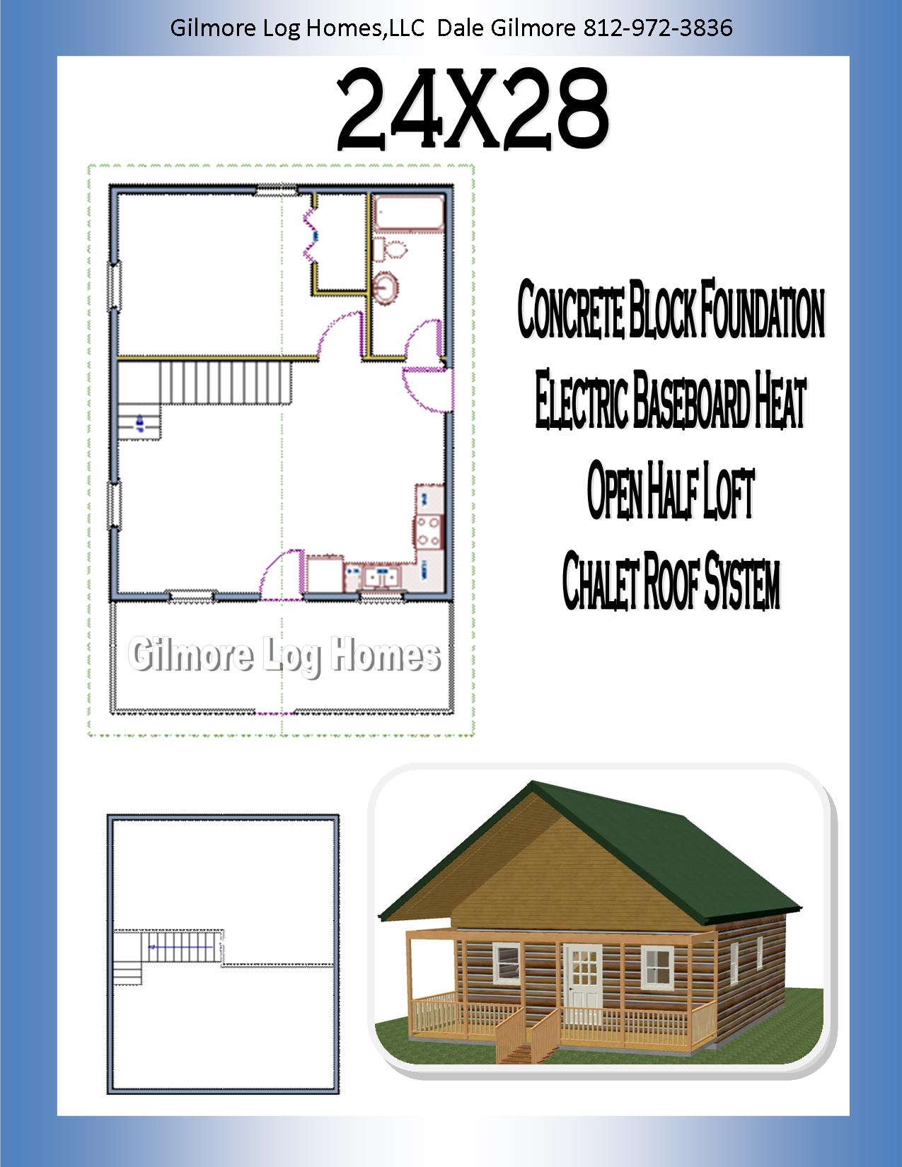 Gilmore Log Homes Floor Plans