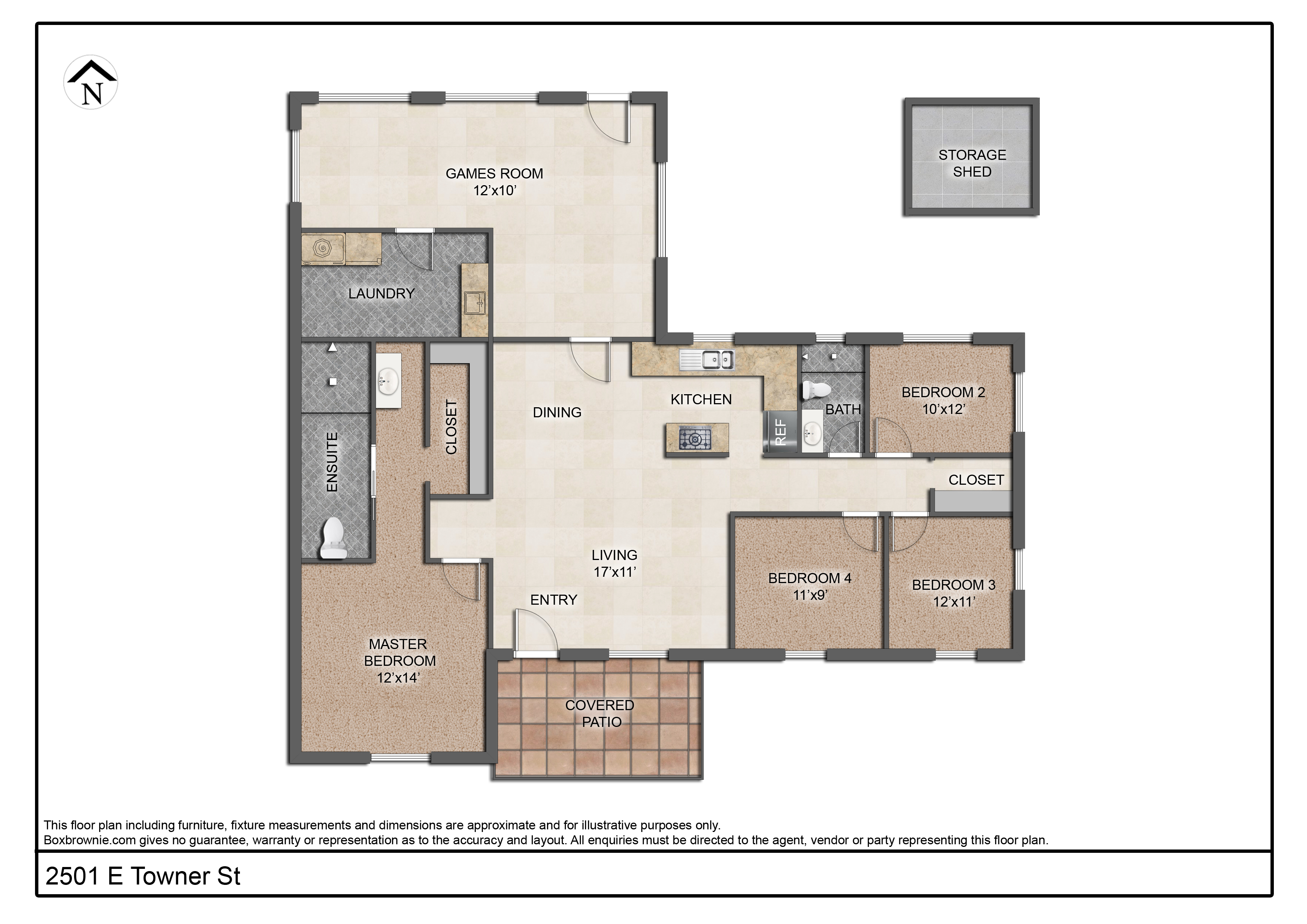 Floor Plans Central Tucson Rental Homes