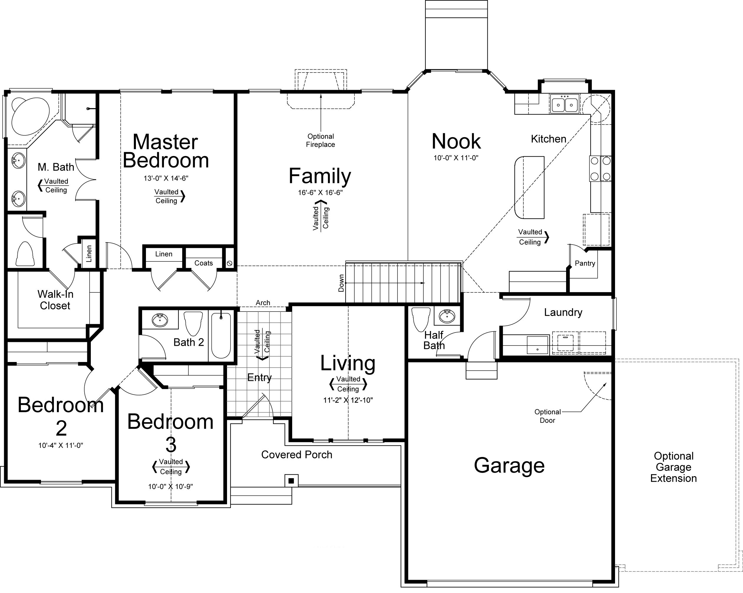 Tivoli home design for new homes in Utah Floor plans