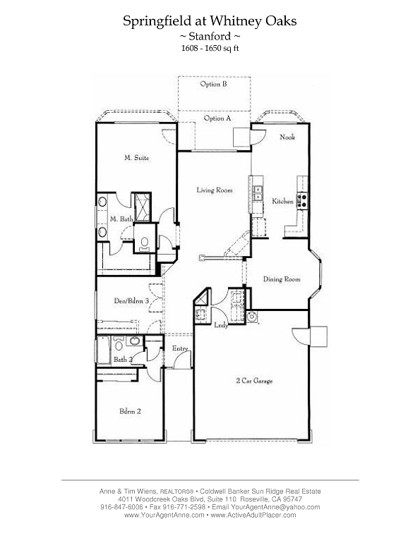 Springfield at Whitney Oaks Floor Plans