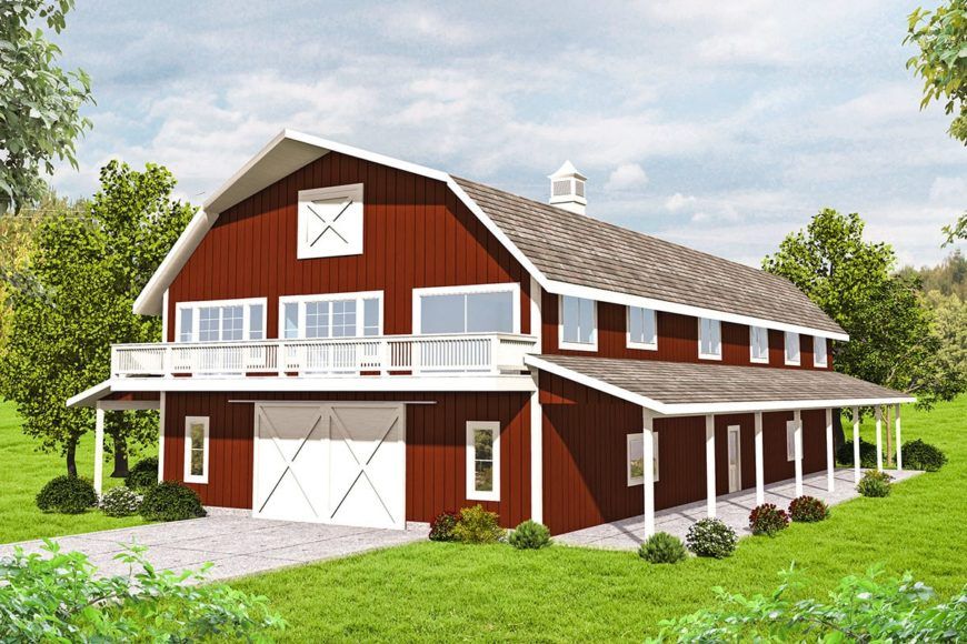 3Bedroom TwoStory BarnStyle Home with Expansive Storage