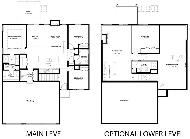Fraser Plus Floor plans, House plans, Open layout