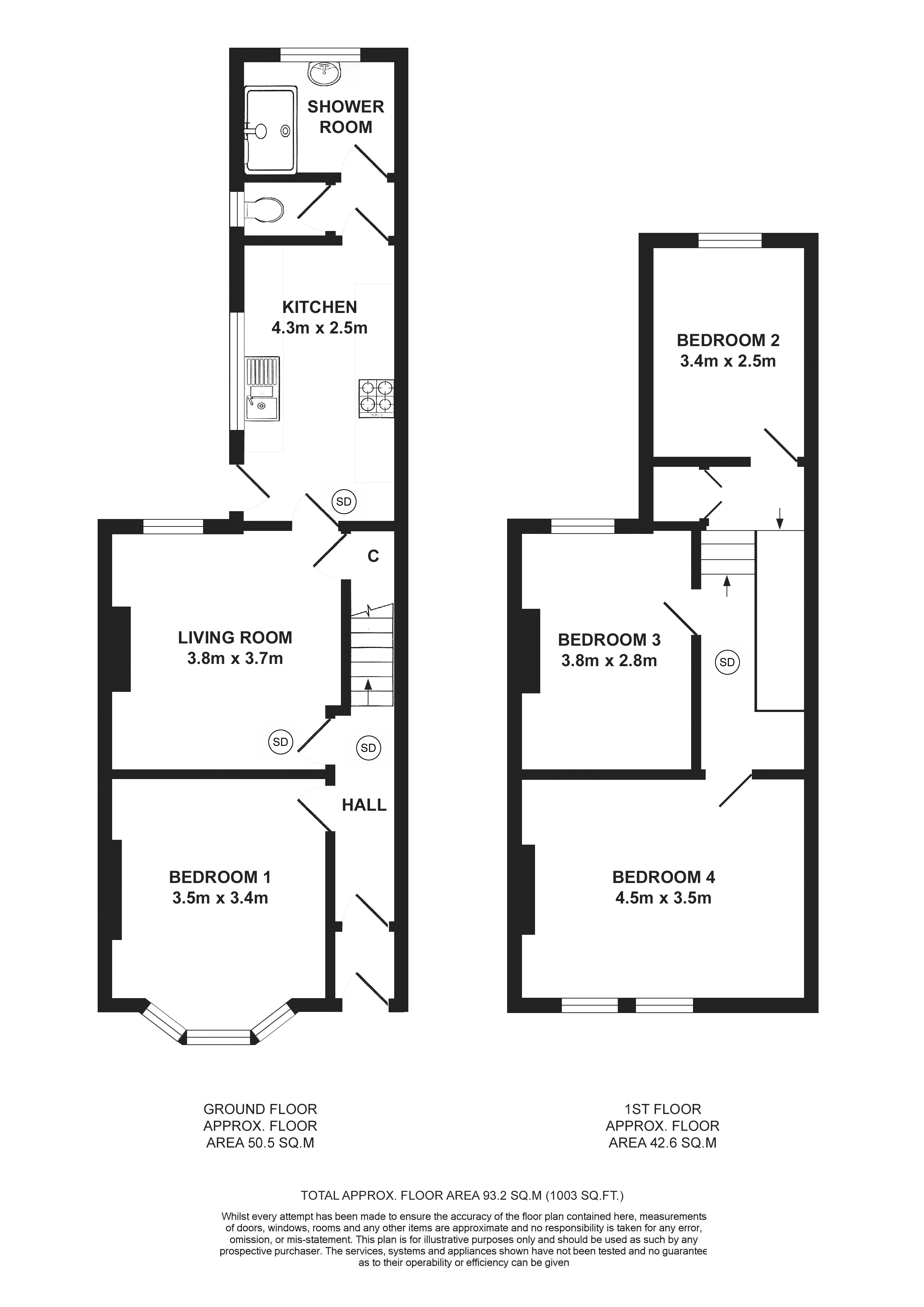 3 Osborne Road Floor Plan Bath Student Rentals