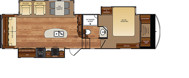 Forest River Wildcat Floorplans