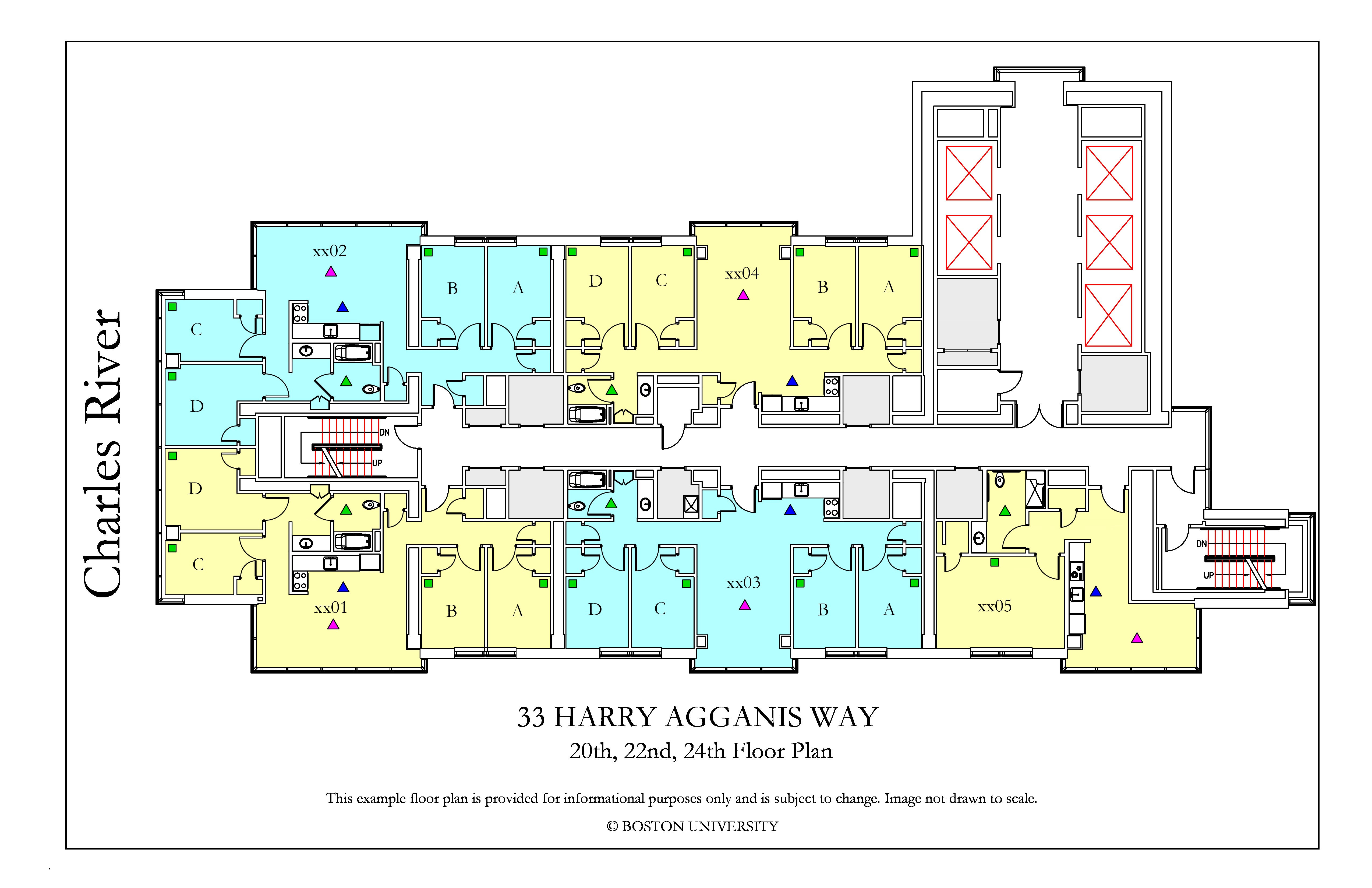 33 Harry Agganis Way Floor Plan » Housing Boston University