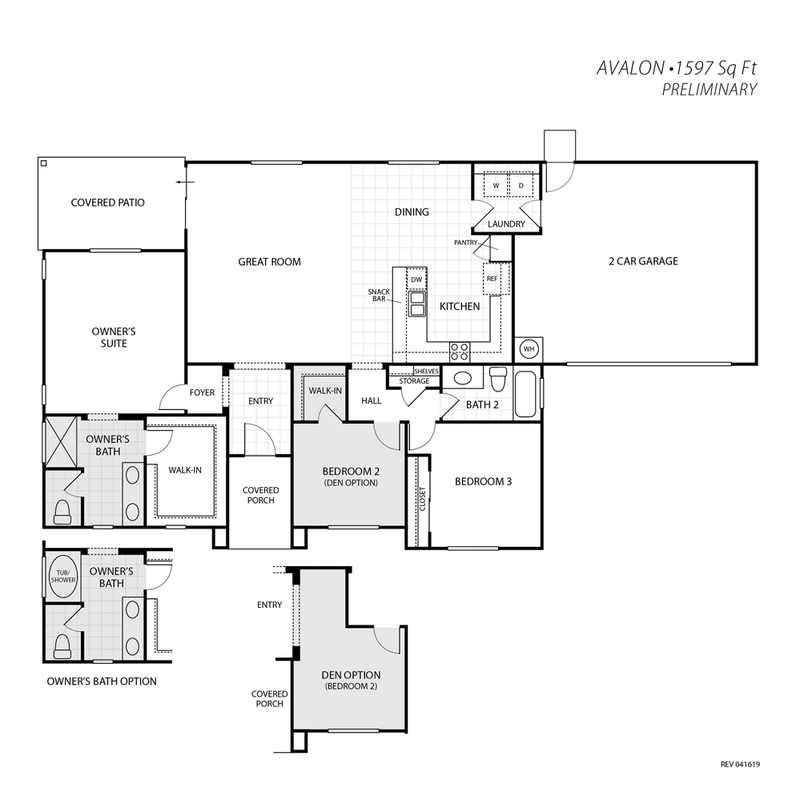 Avalon Home Plan by San Joaquin Valley Homes in Ashton Park