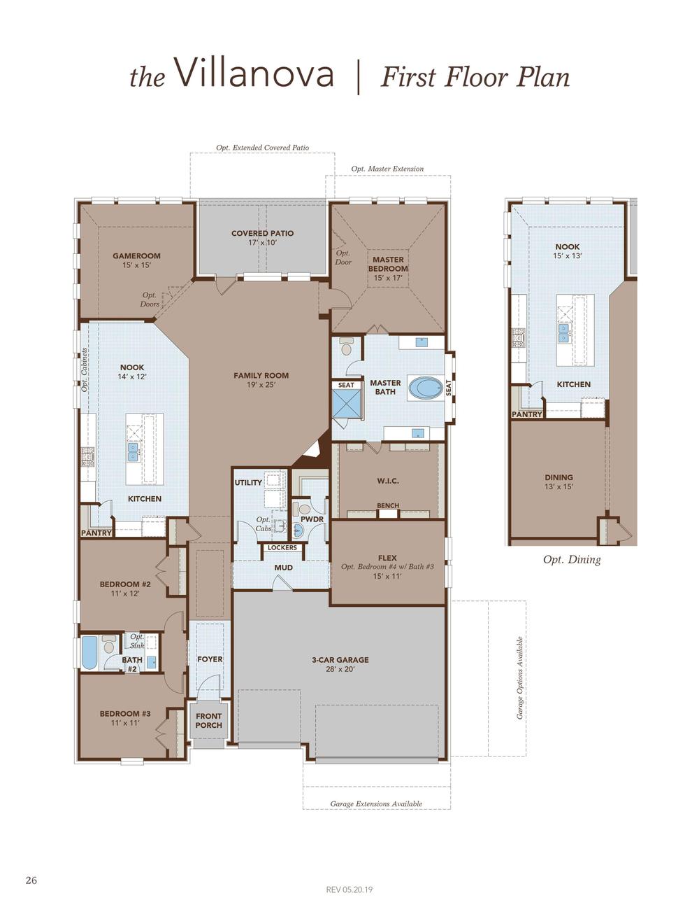 Villanova Home Plan by Gehan Homes in Riverview