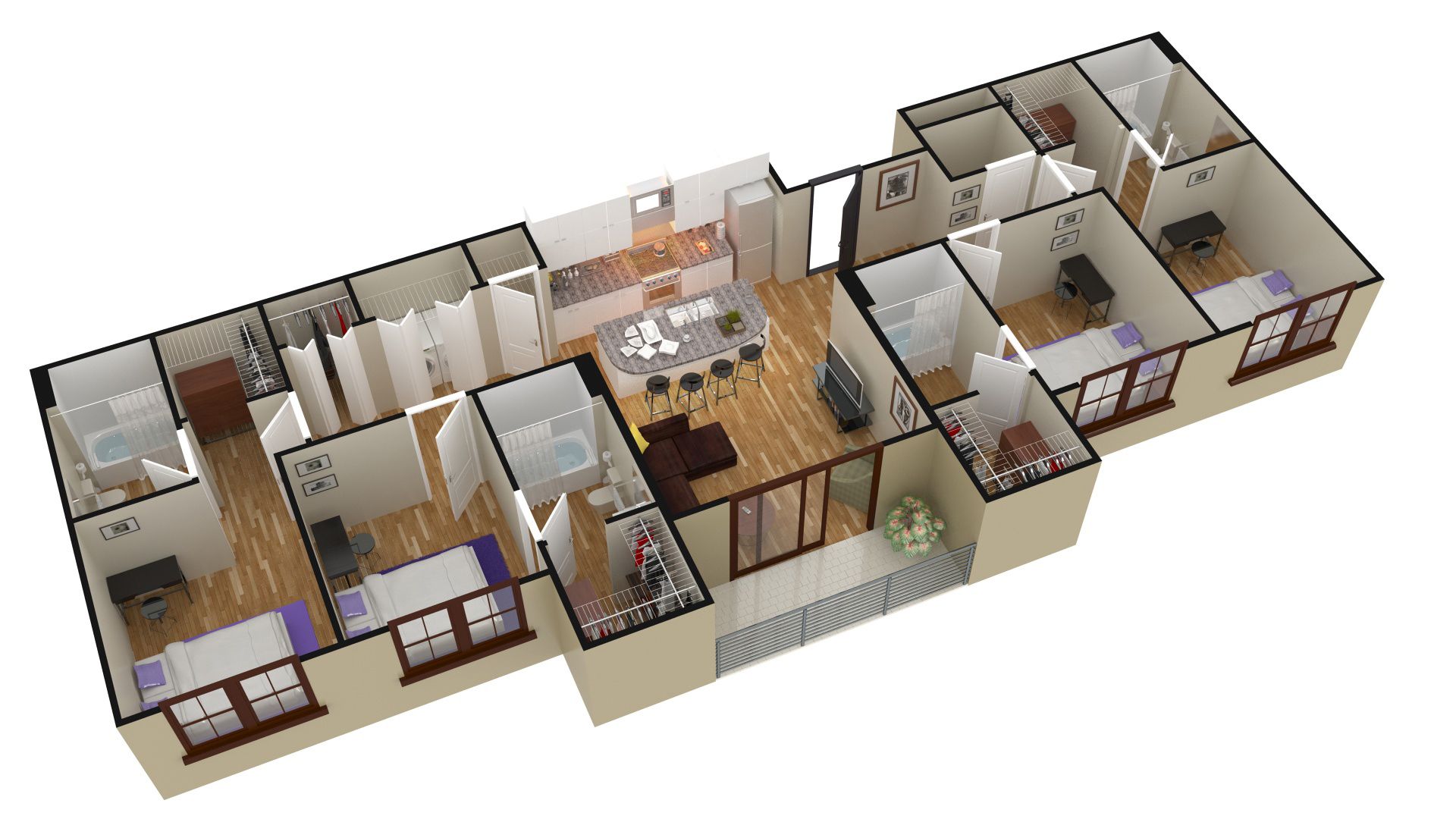 3D Floor Plans — 24h Site Plans for Building Permits Site