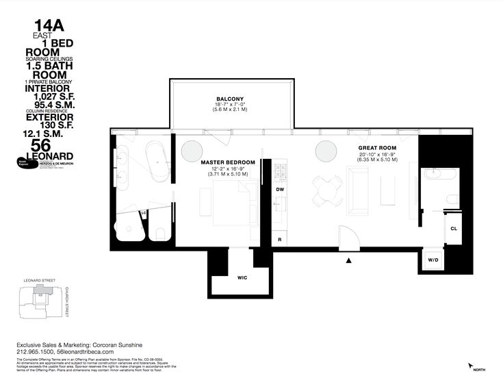 Pin by Broadway Realty on 56 Leonard floorplans House
