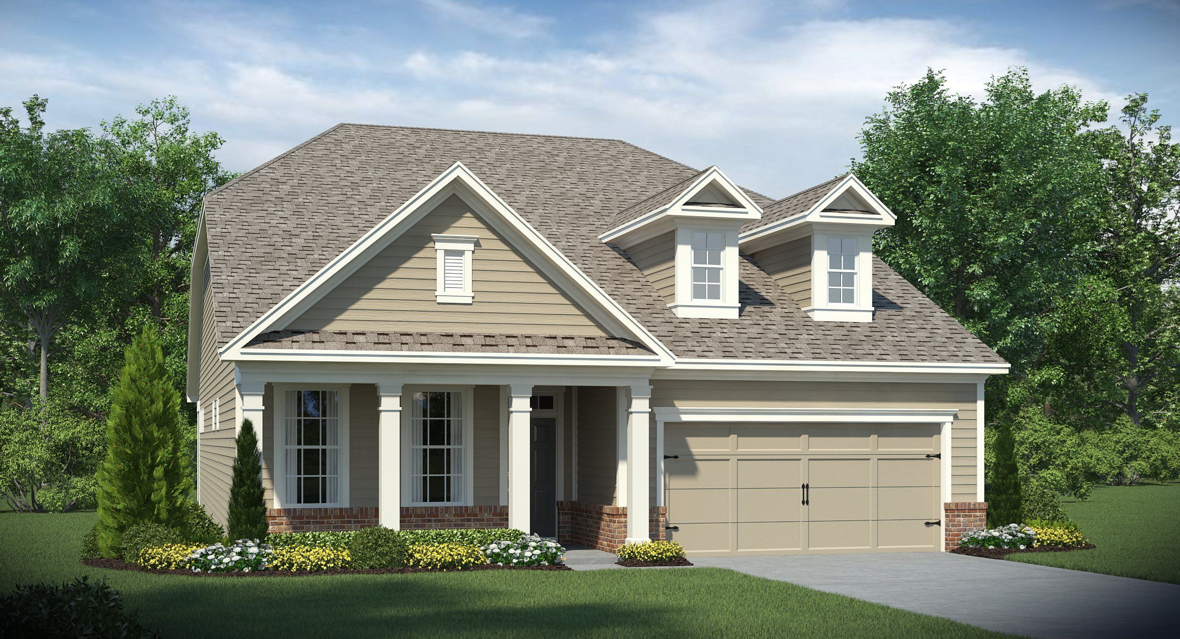 Fairfield Plan at Hickory Bluffs in Canton, GA by Lennar