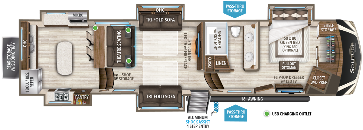 The Most Unique Fifth Wheel Floorplans In 2020 Meyer's
