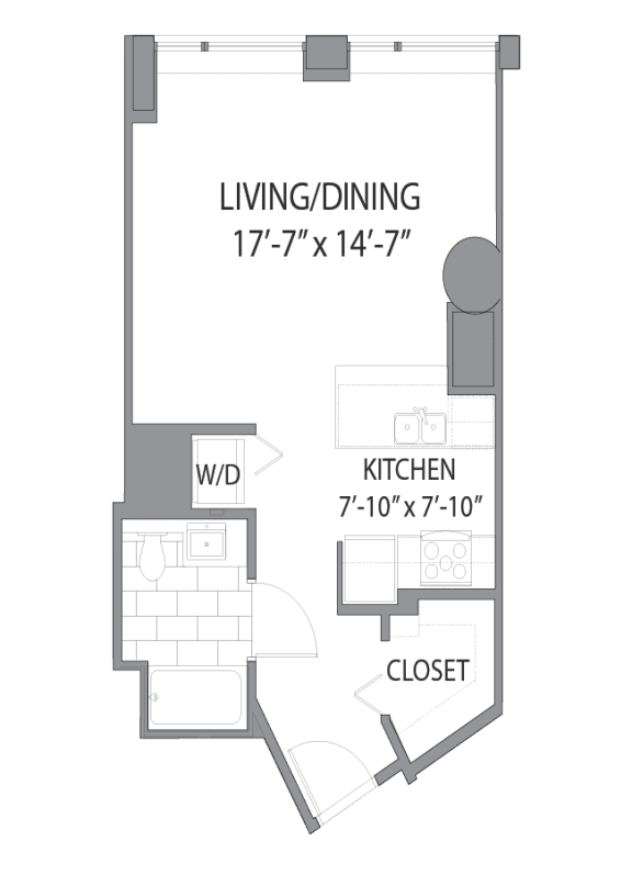 Apartment floor plans and Layouts Hubbard Place