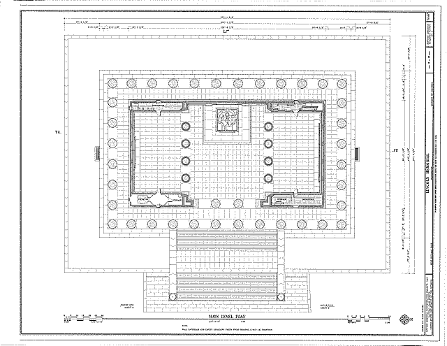 Lincoln Memorial Plan Lincoln memorial project