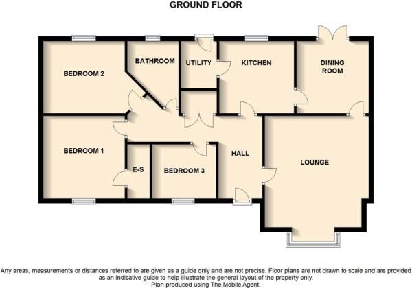 2 bedroom bungalow floor plans uk Google Search