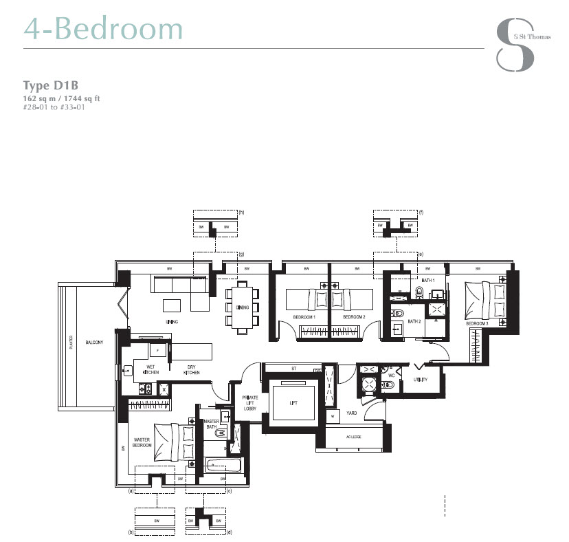 8 St Thomas Floor Plans 8 Saint Thomas © Official Site