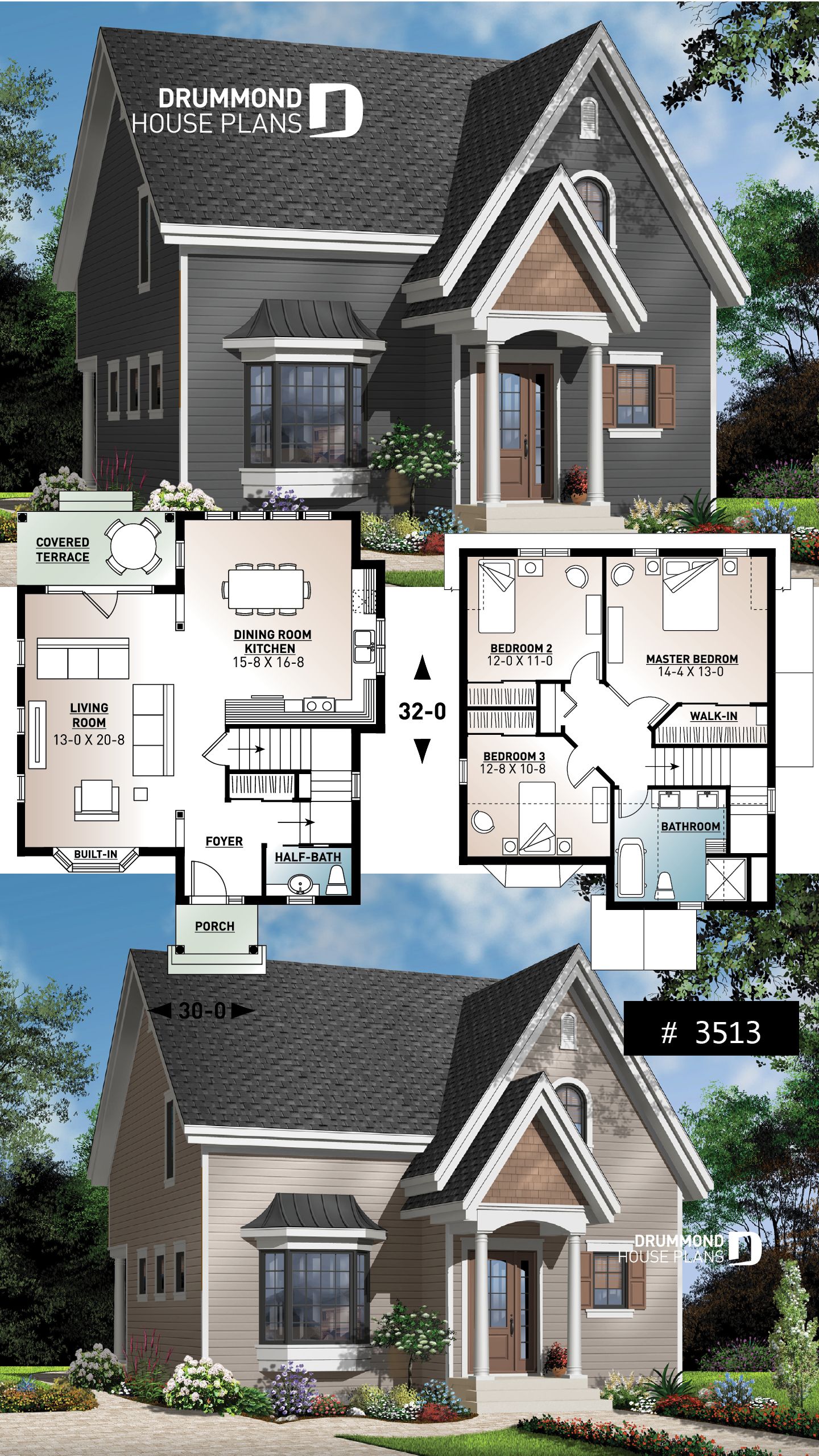 Pin by Drummond House Plans on Small House Plans