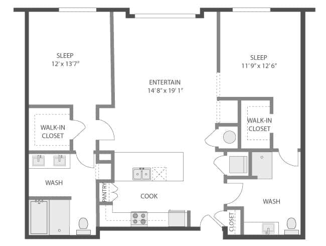 1 & 2 bedroom Apartments in Old 4th Ward AMLI Old 4th Ward